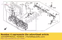 16430MFAD02, Honda, conjunto de motor honda xl varadero v va cbf  a f fa cbf1000 cbf1000a cbf1000s cbf1000t xl1000v xl1000va cbf1000sa cbf1000ta 1000 , Novo