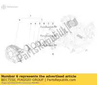 B017550, Piaggio Group, compression ring 3° cava aprilia piaggio vespa fly gts super liberty lt lx met0000ha, metm858e, met0002ha, metm8500, metm858f,  met0001a met0001aa met0001aawh, metm9100 met0001aawj met0002ja;met0000ja metm918e, met0001a metm918f metmd primavera rp8m45410 rp8m82221, rp8m82413, rp8, New