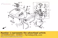 16700MCCG01, Honda, conjunto bomba, combustible honda cb x11 sf cbr super blackbird xx cb1100sf 1100 , Nuevo