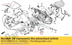 Aqui você pode pedir o colar b, configuração de alça em Honda , com o número da peça 90502GBY910: