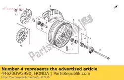 Tutaj możesz zamówić brak opisu w tej chwili od Honda , z numerem części 44620GW3980: