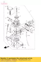 5LB1434A0000, Yamaha, zuigzuiger assy yamaha tw 125 2002 2003 2004, Nieuw