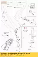 75007088012, KTM, pressure regulator cpl. 07 husqvarna ktm  duke enduro smc supermoto sx 250 350 690 701 2007 2008 2009 2010 2011 2012 2013 2014 2015 2016 2017 2018, New