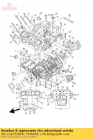 901161033000, Yamaha, tornillo, espárrago (4h7) yamaha xj 900 1986 1987 1989 1990 1991 1992 1995 1996 1997 1998 2000 2001 2002, Nuevo