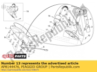 AP8144476, Aprilia, rura paliwowa, Nowy