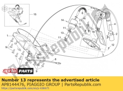 Aprilia AP8144476, Brandstofpijp, OEM: Aprilia AP8144476