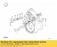 11141465092, BMW, silver bottom housing bmw  1200 1996 1997 1998 1999 2000 2001 2002 2003 2004, New