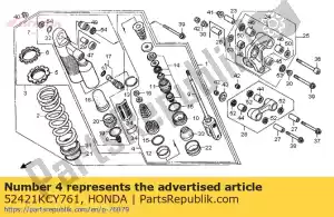 Honda 52421KCY761 rod comp,piston - Bottom side