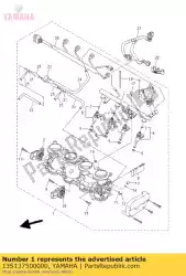 Ici, vous pouvez commander le corps de papillon auprès de Yamaha , avec le numéro de pièce 13S137500000: