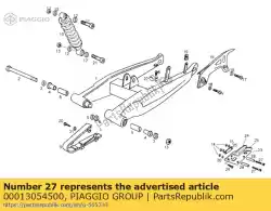 Aquí puede pedir tornillo de Piaggio Group , con el número de pieza 00013054500: