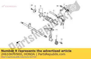 honda 24610KPH900 spindle comp., gearshift - Bottom side