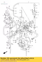 1354712C00, Suzuki, rondella suzuki rgv 250 1989 1991 1992 1993 1994, Nuovo