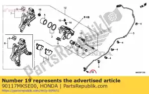 honda 90117MKSE00 boutflens s-shdr 6x14 - Onderkant