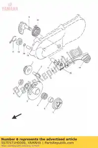 yamaha 5STE571H0000 colarinho, iniciador - Lado inferior