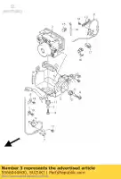 5566044H00, Suzuki, uchwyt komp., hyd suzuki sfv gladius u  ua aue a sfv650a 650 , Nowy