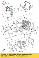 9014905801, Yamaha, schroef yamaha gpd150a nmax 155 mws150aj nz only mws150a yzf155k yzfr15 yzf155l new zealand mws150am 150 , Nieuw