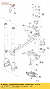 ktm 16181N53ES ammortizzatore di sterzo cpl. - Il fondo