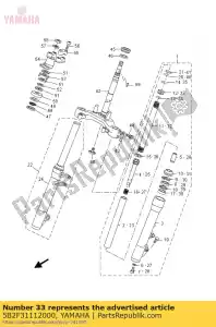 yamaha 5B2F31112000 tappo a vite - Il fondo