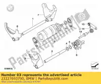 23227693790, BMW, garfo de mudança, 4ª e 6ª marchas bmw  20 900 1200 2004 2005 2006 2007 2008 2009 2010, Novo