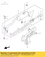 1430104610H01, Suzuki, Body,muffler suzuki lt lt a 50 2000 2001 2002 2003 2004 2005, New