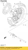 5471141F00, Suzuki, Eixo dianteiro suzuki vl volusia  vz intruder m800 u c800c cue z c800 ue zu black edition c800b m800z vl800 vl800z vz800 marauder vl800c vz800z vl800ct vl800b vl800t 800 , Novo