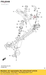 Suzuki 5135516G00 wasmachine - Onderkant