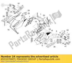 Here you can order the inspection motor oil from Piaggio Group, with part number 65333700ET: