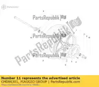 CM086301, Piaggio Group, presa movimento contachilometri     , Nuovo