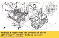 11000MGE040, Honda, set di guarnitura honda vfr dtc fd  f vfr1200fa vfr1200fda vfr1200f vfr1200fd 1200 , Nuovo