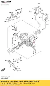 suzuki 1329126E00 washer - Bottom side