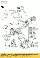 51087508115Z, Kawasaki, tanque-comp-combustível, m.s.black kawasaki er6f  d ex650 c er 6f abs 650 , Novo