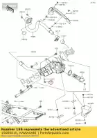 156R0610, Kawasaki, bolt-wp kawasaki klx dtracker d  c tracker 125 klx125 klx140l klx140 klx140r 140 , Novo