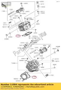 kawasaki 110040062 guarnizione-testa vn900b7f - Il fondo