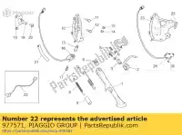 977571, Piaggio Group, Câble adaptateur moto-guzzi breva v ie griso v ie 850 1100 2005 2006, Nouveau