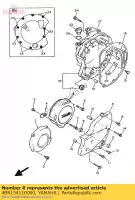 4BR154110000, Yamaha, deksel, carter 1 yamaha xj xjs diversion xjn 600, Nieuw