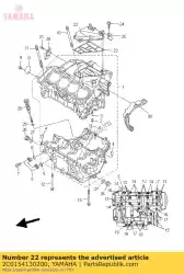 Ici, vous pouvez commander le couverture auprès de Yamaha , avec le numéro de pièce 2C0154130200: