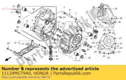 Qui puoi ordinare collare da Honda , con numero parte 11124MCT940: