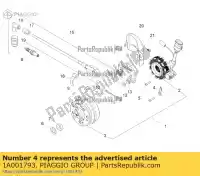 1A001793, Piaggio Group, cavi di contenimento piastra di raccolta aprilia met0001a met0001aa met0001aawh, metm9100 met0001aawj met0001bav met0003ba1 metcd3 metm917e metm918e, met0001a metm918f metmd sr 125 storm tt bsiv 50 125 150 160 2018 2019 2020 2021 2022, Nuovo