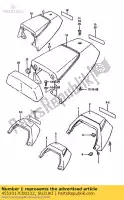 4551017C0013Z, Suzuki, pokrycie ogona siedzenia suzuki gsx r 750 1988, Nowy