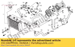 honda 19110KPP930 brak dost?pnego opisu - Dół