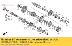 Here you can order the circlip, external, 22mm from Honda, with part number 90601437000: