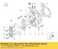 11127728618, BMW, Tornillo de ventilación bmw  c1 125 200 650 1999 2000 2001 2002 2003 2004 2005 2006 2007, Nuevo