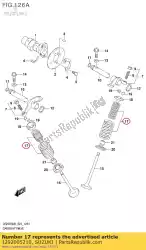 Aqui você pode pedir o conjunto de mola, válvula em Suzuki , com o número da peça 1292005210: