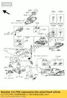 211751399, Kawasaki, centralina elettronica kawasaki gtr  a 1400gtr 1400 , Nuovo