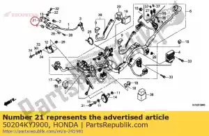 Honda 50204KYJ900 fique comp, ign.coi - Lado inferior