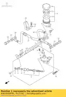 6960008F00, Suzuki, cilindro, maestro suzuki gsxr  u3 gsx fu x f xu2 anniversary u2 u1 xu3 gsx600f gsx750f 600 750 , Nuovo