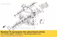 51370HC0680, Honda, parte superiore del braccio, r honda trx300ex fourtrax sporttrax sportrax 300 , Nuovo