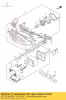 3571638G00, Suzuki, poduszka suzuki gsf gsx 650 1200 1250 2005 2006 2007 2008 2009 2010 2011 2012 2014 2015 2016, Nowy