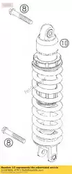 monoshock wp 450 xc-g 06 van KTM, met onderdeel nummer 12187B26, bestel je hier online: