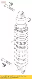 ktm 12187B26 monoshock wp 450 xc-g 06 - Onderkant